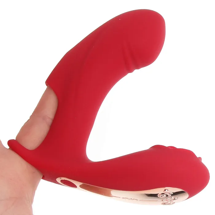 Vibrators XR Brands Bloomgasm Rose Touch Finger Vibe