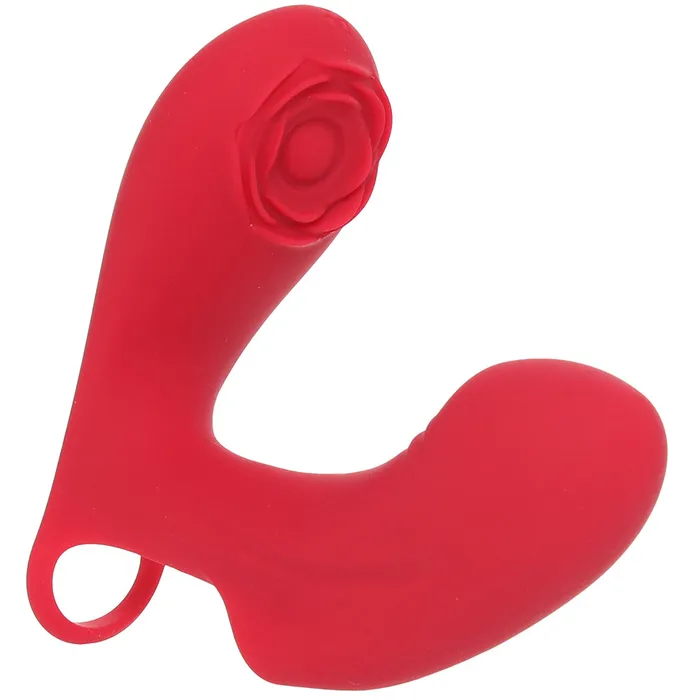 Vibrators XR Brands Bloomgasm Rose Touch Finger Vibe