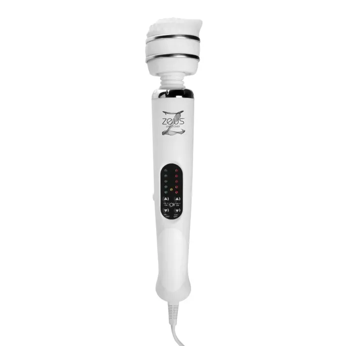 Vibrators Zeus Electrosex Zeus White Knight 10 Mode Electro Vibe Wand Vibrators Zeus Electrosex Zeus White Knight 10 Mode Electro Vibe Wand