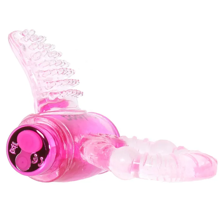 XGen Vibrators BodyWand Rechargeable Lick It Pleasure Ring in Pink