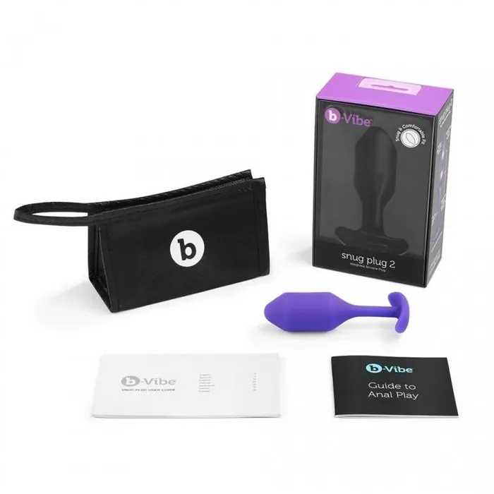 BVIBE Anal bVibe Snug Plug 2 Purple
