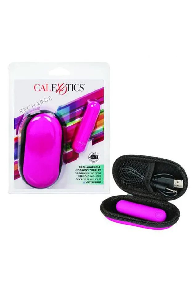 Cal Exotics Vibrators Cal Exotics Rechargeable Hideaway Bullet Pink