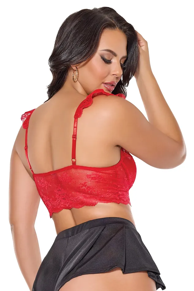 Coquette Vibrators Coquette 24321 Bralette Red