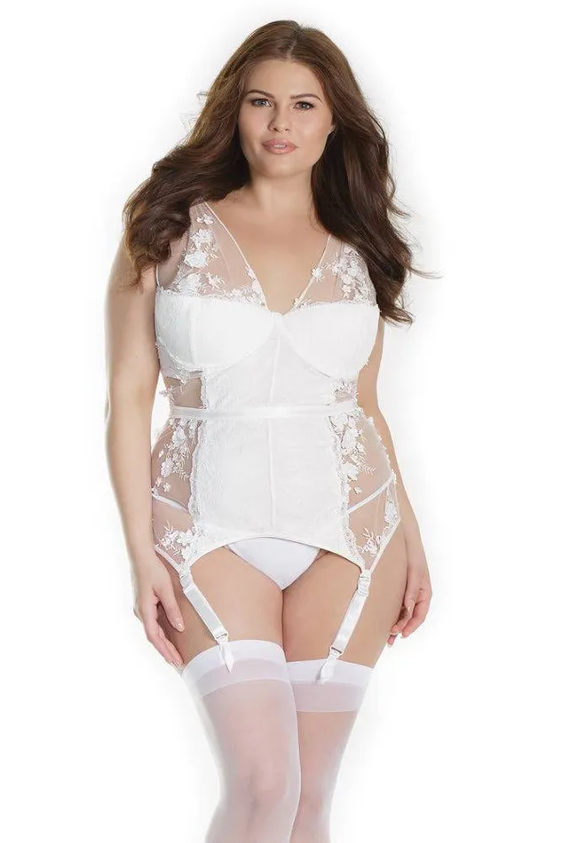 Coquette Vibrators Coquette 7188 Bustier White