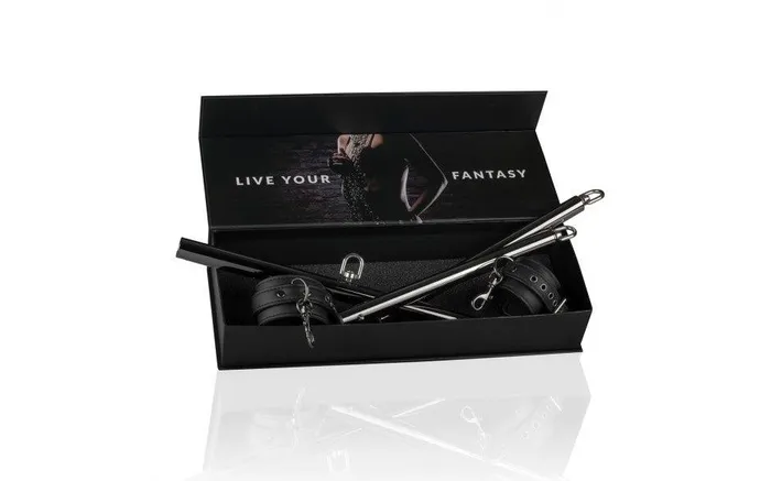 EASY TOYS Couples Vegan Expander Spreader Bar Cuffs Set