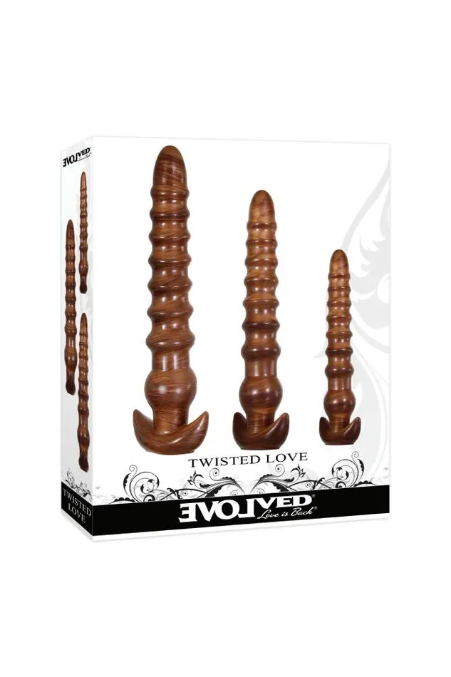 Evolved Twisted Love Anal Set Gold Evolved Anal