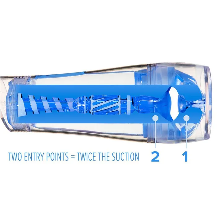 FLESHLIGHT Vibrators Fleshlight Flight Commander Ice Blue