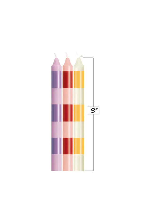 Icons Brands Icon Brands Make Me Melt Warm Drip Candles 3pk Stripes Pastellines Vibrators