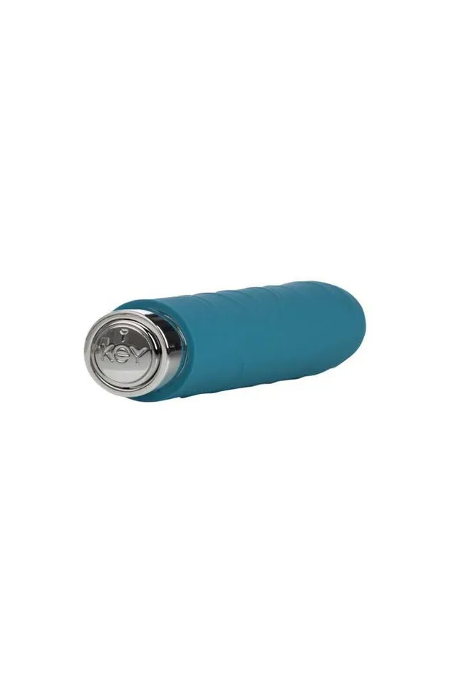 Jopen Vibrators Jopen Key Charms Petite Silk Massager Blue