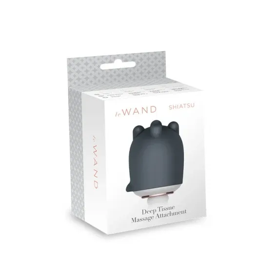 Le Wand Original Shiatsu Deep Tissue Massage Attachment Grey LE WAND Vibrators