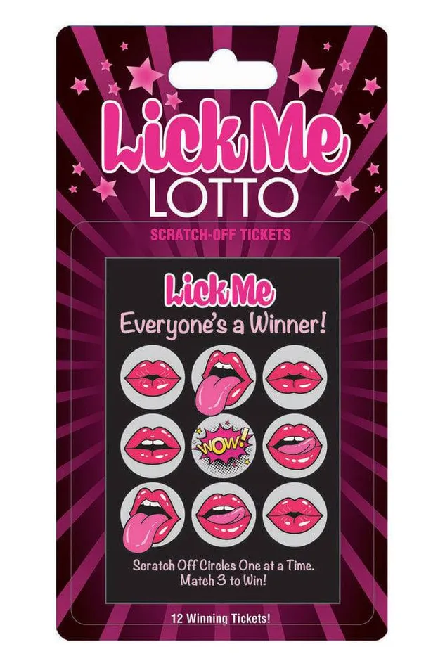 Little Genie Lick Me Lotto Tickets Little Genie Vibrators