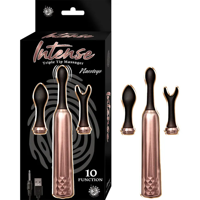 NassToys Intense Triple Tip Massager Kit NASSTOYS Vibrators
