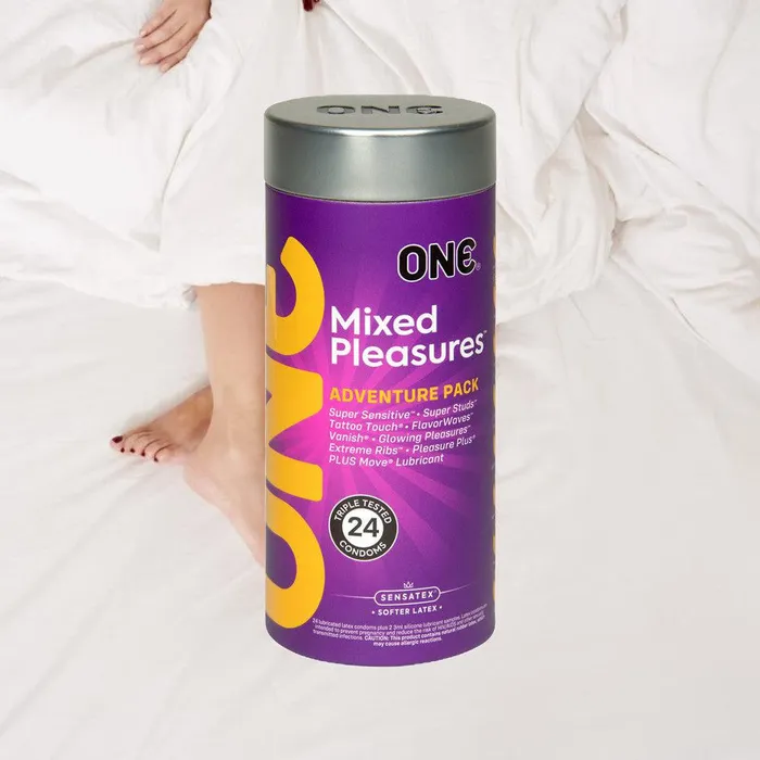 ONE Mixed Pleasures Condoms 24Pack ONE Vibrators