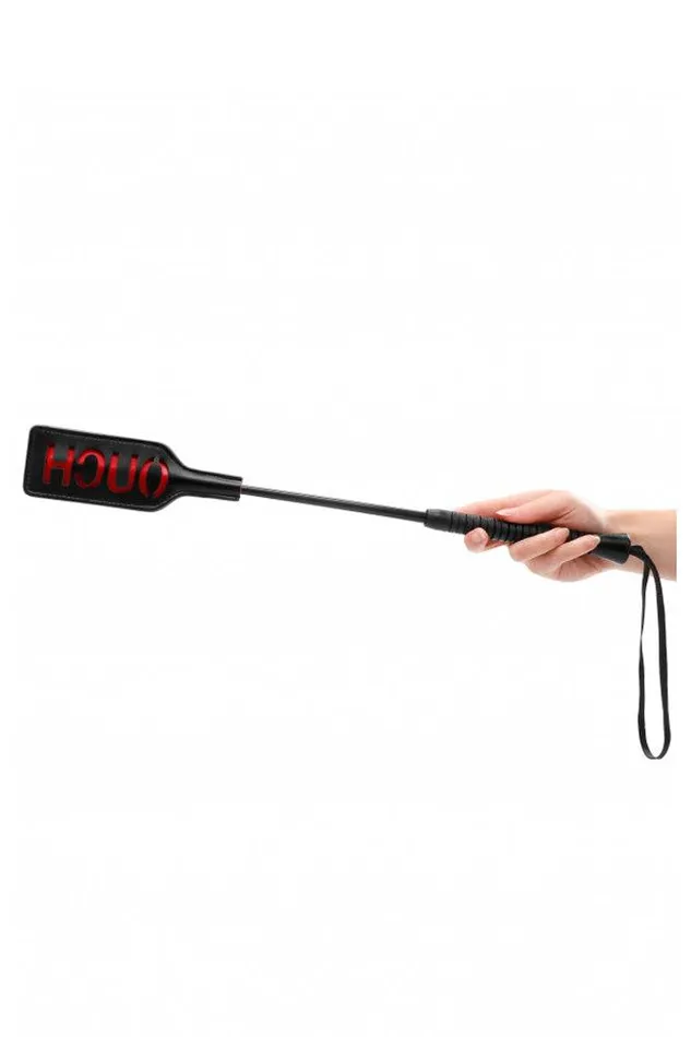 Ouch by Shots Toys OUCH Crop BlackRed Shots Toys Vibrators