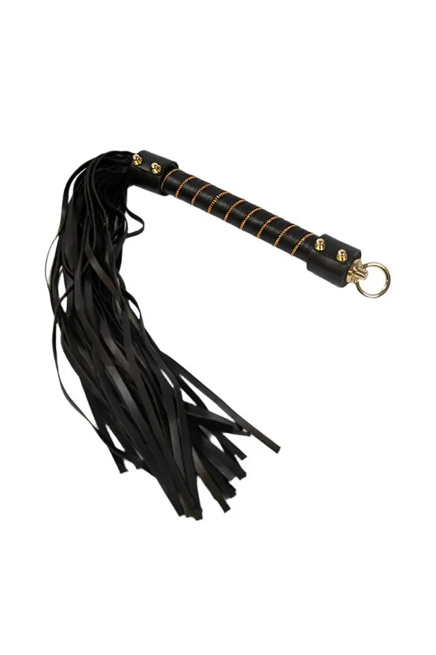 Ouch International London Collection Bondage Kit with Bag BlackGold Shots Toys Couples