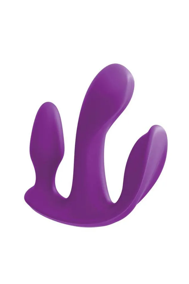 Pipedream Vibrators Pipedream 3Some Total Ecstasy Triple Vibrator Purple