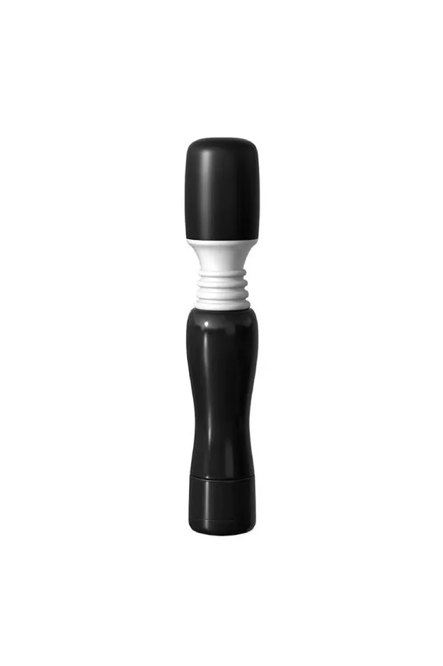 Pipedream Vibrators Pipedream Wanachi Maxi Massager Wand Black