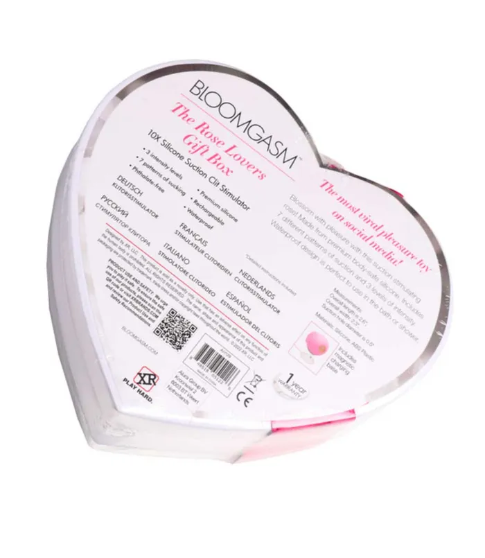 Rose Stimulator Lovers Gift Box XR Brands Vibrators