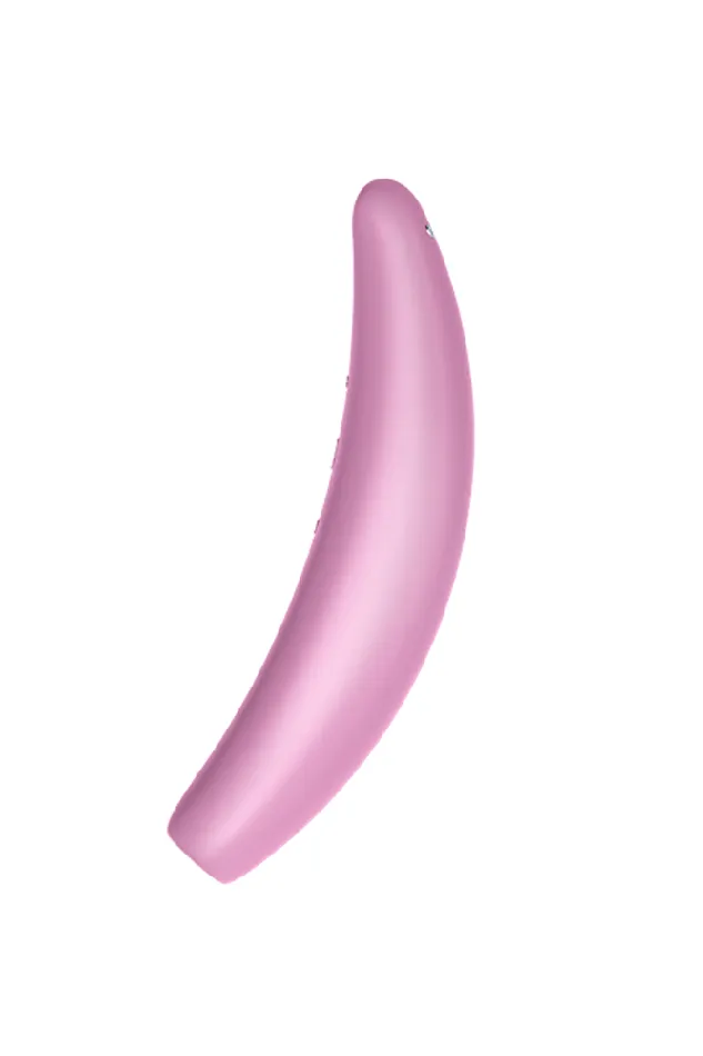 Satisfyer Curvy 3 Plus Bluetooth Air Pulse Clitoral Stimulator Pink Satisfyer Vibrators