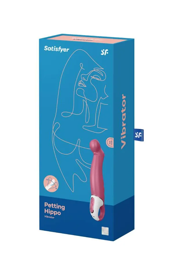 Satisfyer Satisfyer Petting Hippo Vibrator Pink Vibrators