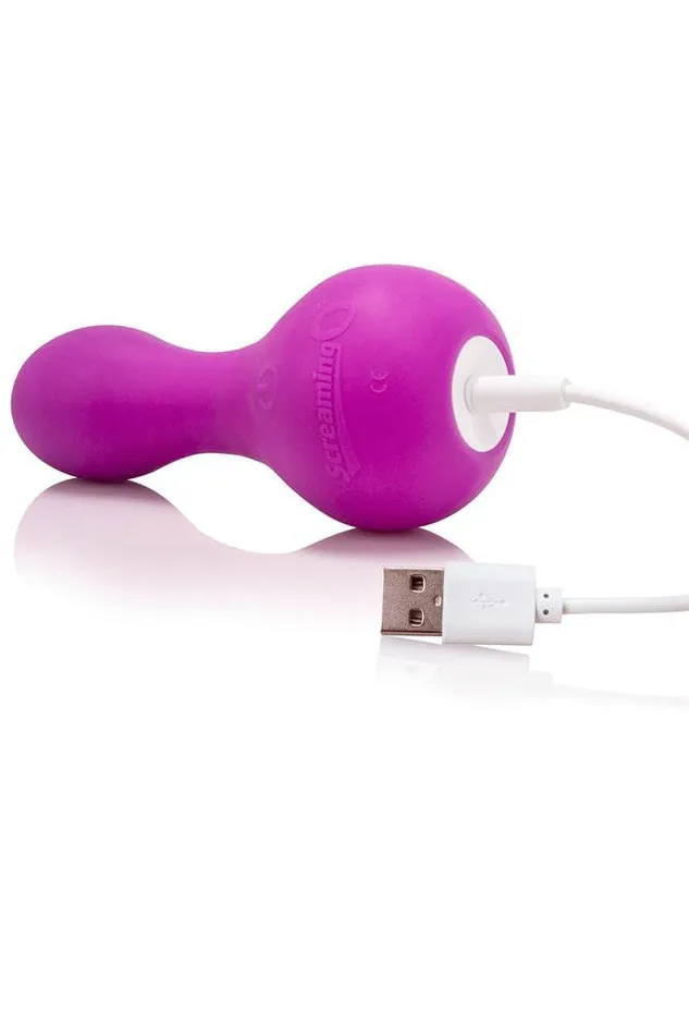 Screaming O Vibrators Screaming O Charged Moove Discreet Rechargeable Vibrator Purple