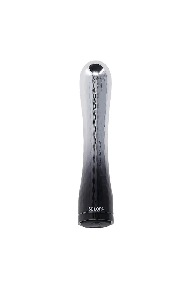 Selopa Silverado Vibrator SilverBlack Selopa Vibrators