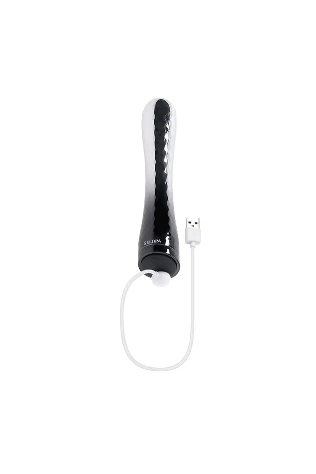 Selopa Silverado Vibrator SilverBlack Selopa Vibrators