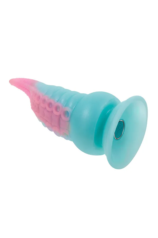 Selopa Vibrators Selopa Stuck On You Vibrating Tentacle Dildo BluePink