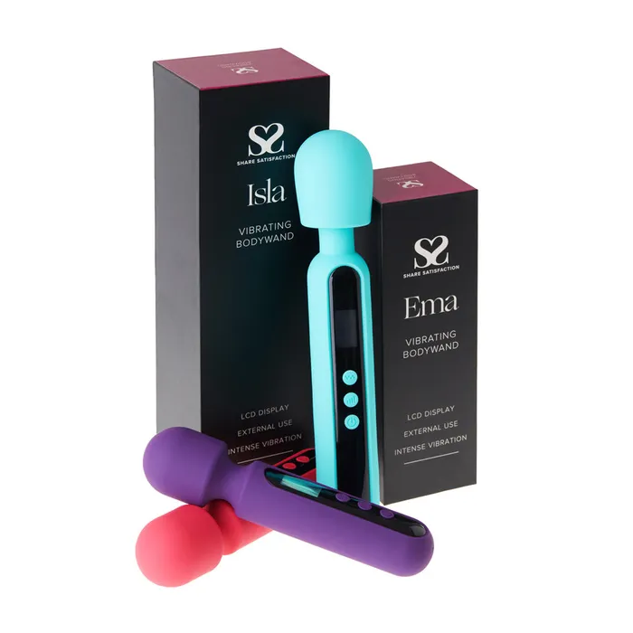 SHARE SATISFACTION Share Satisfaction Isla Digital Wand Pink Vibrators