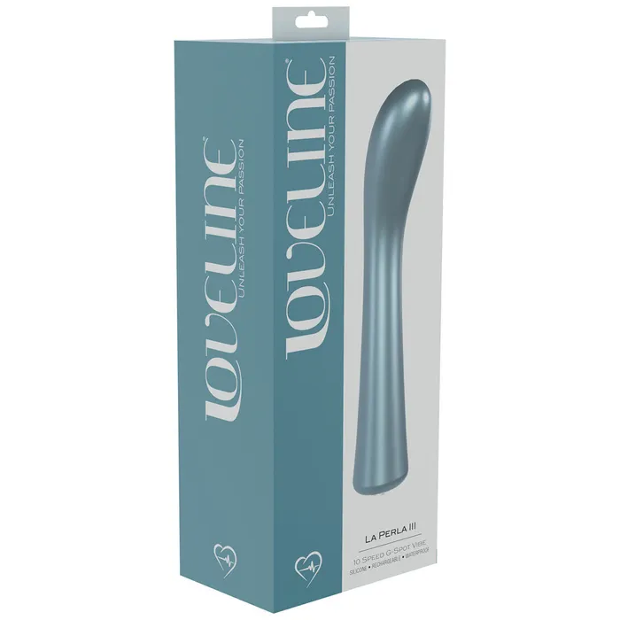 Shots Toys Vibrators Shots Loveline La Perla III Blue
