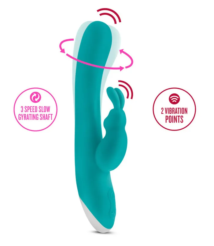 Vibrators Blush Hop Rave Rabbit Dual Vibrator