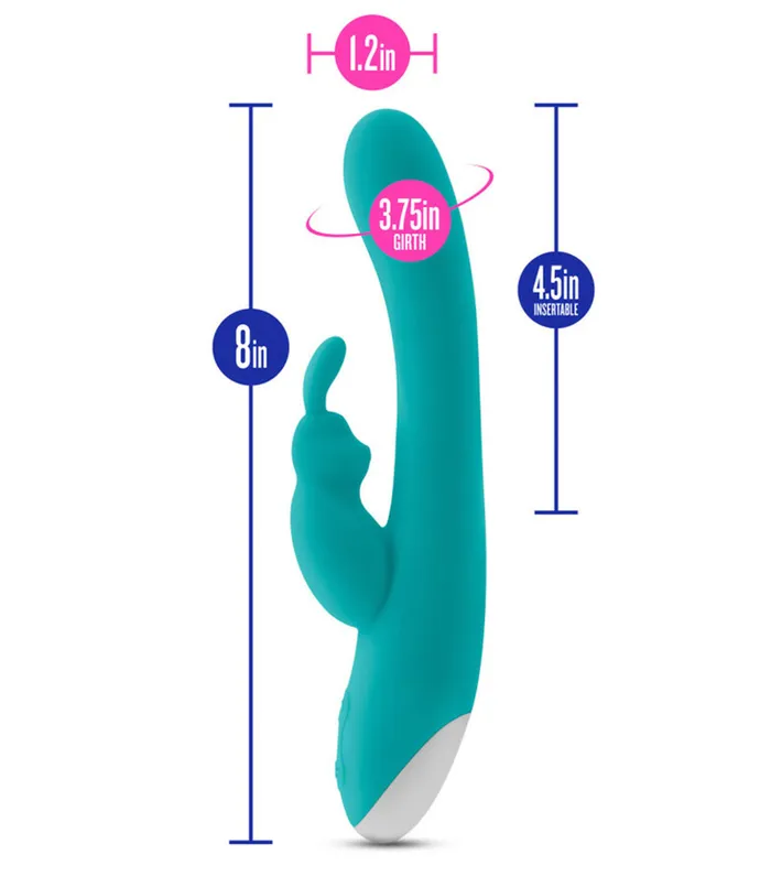 Vibrators Blush Hop Rave Rabbit Dual Vibrator