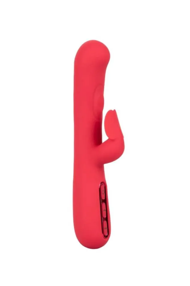 Vibrators Cal Exotics Cal Exotics Throb Flutter Dual Vibrator Pink