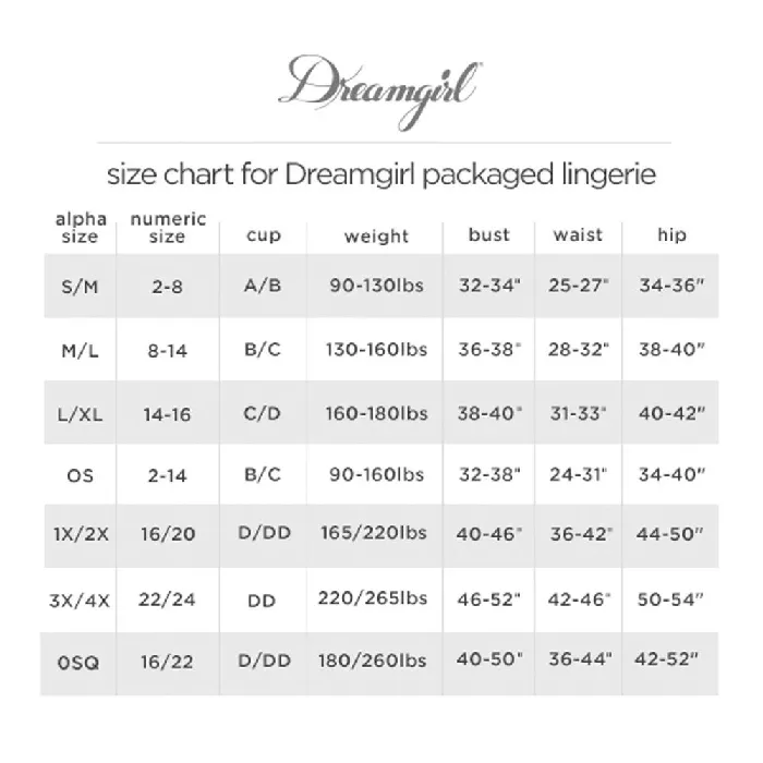 Vibrators Dreamgirl Lingerie Bralette Garterbelt and GString Garnet 11776 DREAMGIRL