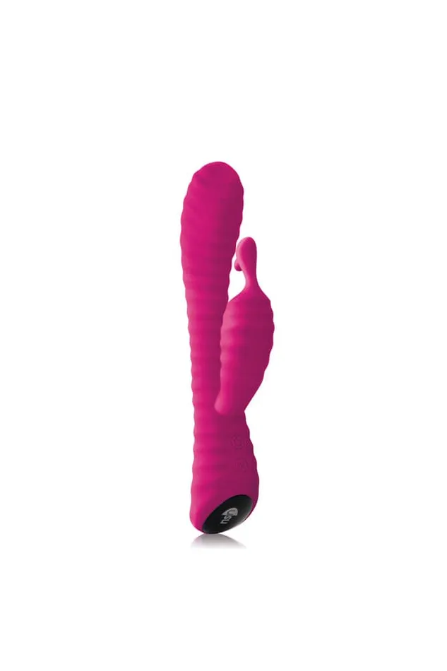 Vibrators NS Novelties NS Novelties INYA Ripple Rabbit Vibrator Pink