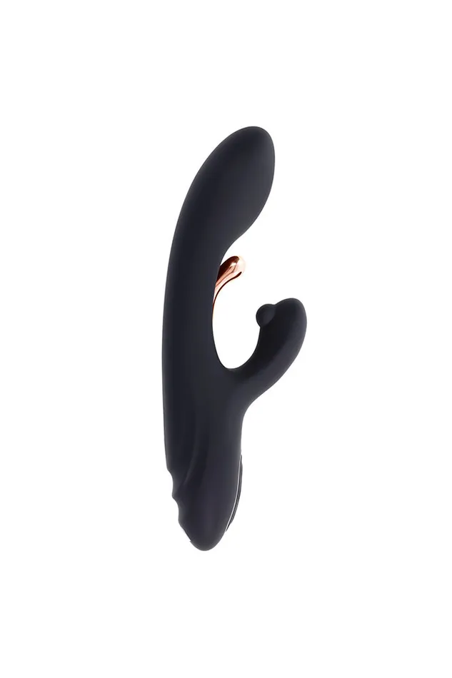 Vibrators Playboy Aureus GSpot Tickling Rabbit Vibrator Black Evolved