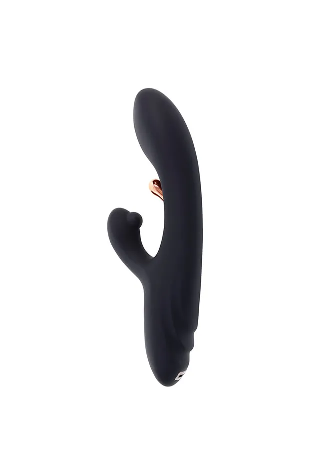 Vibrators Playboy Aureus GSpot Tickling Rabbit Vibrator Black Evolved