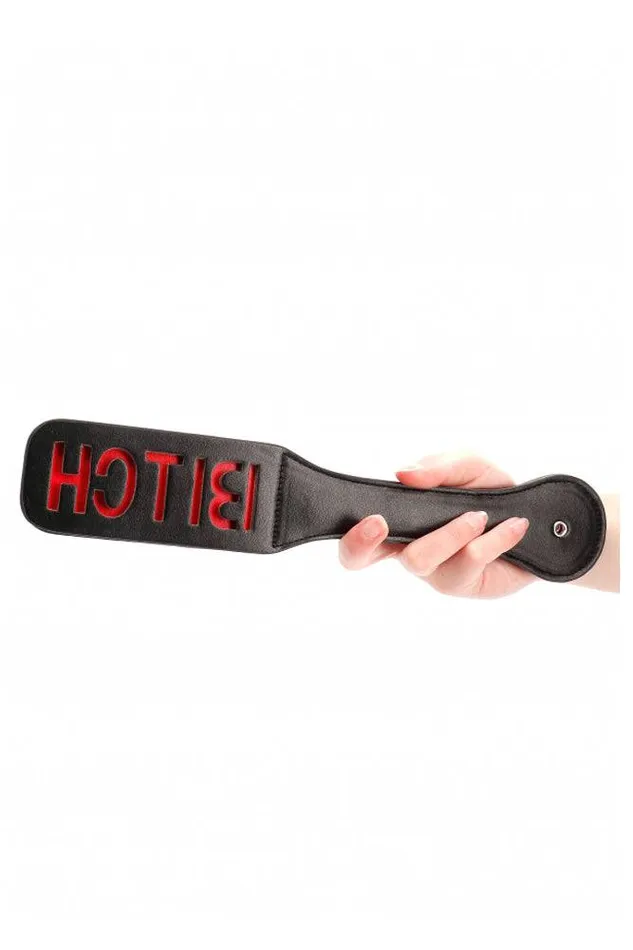 Vibrators Shots Toys Ouch by Shots Toys BITCH Paddle Black