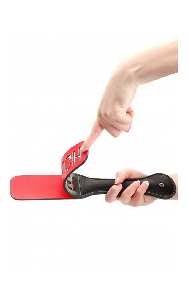 Vibrators Shots Toys Ouch by Shots Toys BITCH Paddle Black
