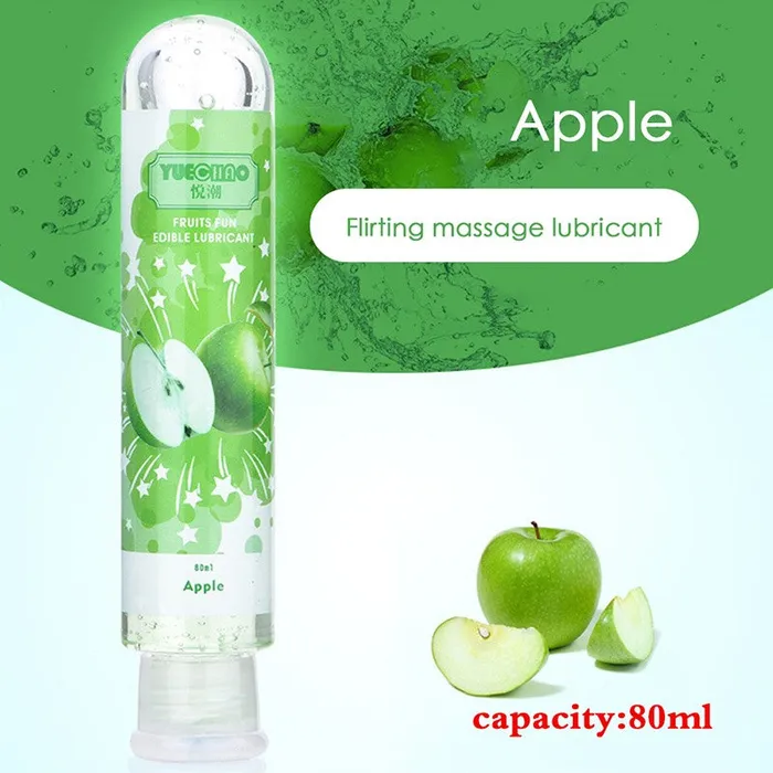 80ml Fruit Flavor Sex Lubricant Orgasm Body Massage Oil Lube Anal Water Based Lubricants Sex Oil for Women Female Seven Flavors LAZADASEXTOYS Couples