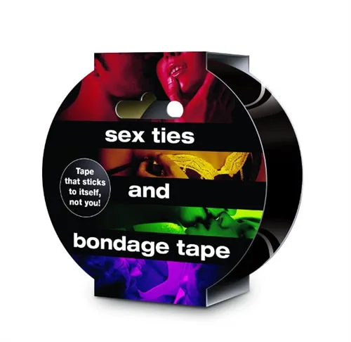 Creative Conceptions Couples Sex Ties and Bondage Tape Black