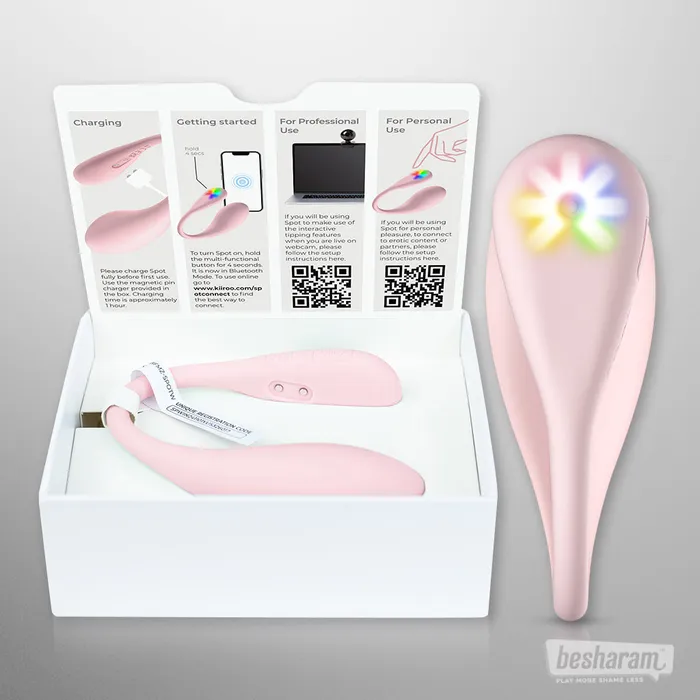 Kiiroo Kiiroo SpotLight Smart Wireless Vibrator NEW Female Sex Toys