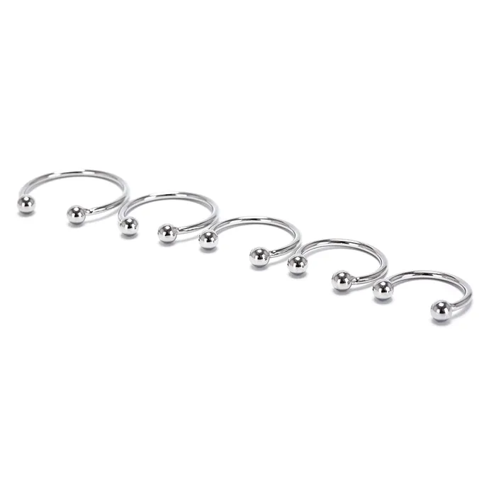 Male Sex Toys LAZADASEXTOYS Stainless Steel Penis Ring 252830323540mm Cock Ring Male Delay Ejaculation Chastity Device Adult Products Sex Toys for Men