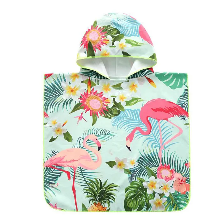 New Beach swimming cloak bathrobe childrens quickdrying hooded cartoon beach towel 19016 MISS AMMY Vibrators