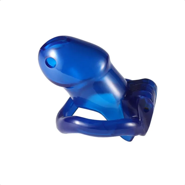 Pink Slick Tiny Silicone Chastity Cage Lovegasm Male Sex Toys