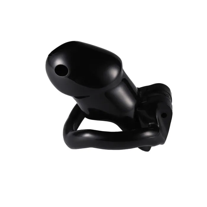 Pink Slick Tiny Silicone Chastity Cage Lovegasm Male Sex Toys