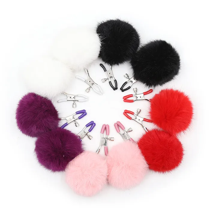 Vibrators LAZADASEXTOYS Exotic Accessories Cute Plush Rabbit 1 Pair Nipple Clamps Pinzas Pezones Toys Couple Games BDSM Breast Fetish Flirting Adult Games Vibrators LAZADASEXTOYS Exotic Accessories Cute Plush Rabbit 1 Pair Nipple Clamps Pinzas Pezones Toys Couple Games BDSM Breast Fetish Flirting Adult Games