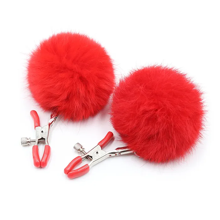 Vibrators LAZADASEXTOYS Exotic Accessories Cute Plush Rabbit 1 Pair Nipple Clamps Pinzas Pezones Toys Couple Games BDSM Breast Fetish Flirting Adult Games Vibrators LAZADASEXTOYS Exotic Accessories Cute Plush Rabbit 1 Pair Nipple Clamps Pinzas Pezones Toys Couple Games BDSM Breast Fetish Flirting Adult Games