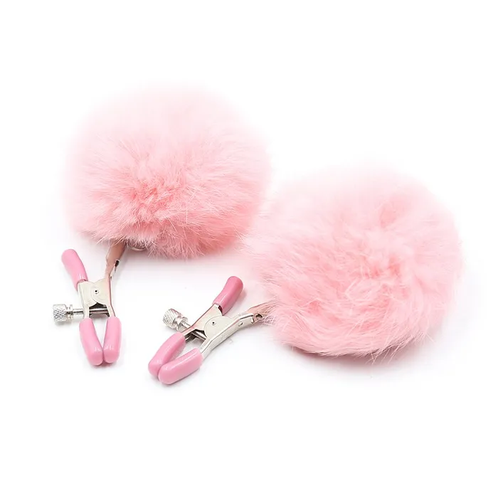 Vibrators LAZADASEXTOYS Exotic Accessories Cute Plush Rabbit 1 Pair Nipple Clamps Pinzas Pezones Toys Couple Games BDSM Breast Fetish Flirting Adult Games Vibrators LAZADASEXTOYS Exotic Accessories Cute Plush Rabbit 1 Pair Nipple Clamps Pinzas Pezones Toys Couple Games BDSM Breast Fetish Flirting Adult Games