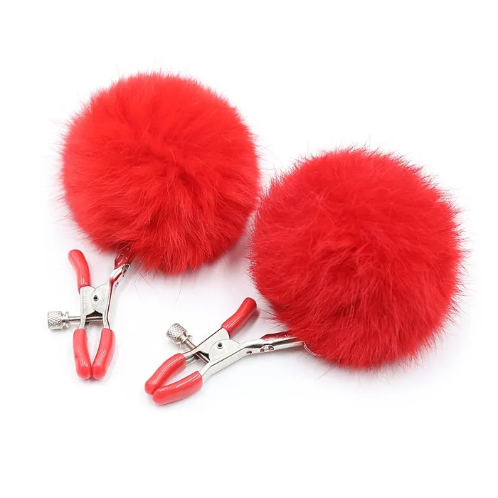Vibrators LAZADASEXTOYS Exotic Accessories Cute Plush Rabbit 1 Pair Nipple Clamps Pinzas Pezones Toys Couple Games BDSM Breast Fetish Flirting Adult Games Vibrators LAZADASEXTOYS Exotic Accessories Cute Plush Rabbit 1 Pair Nipple Clamps Pinzas Pezones Toys Couple Games BDSM Breast Fetish Flirting Adult Games